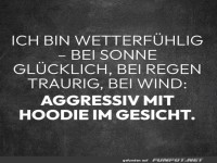 Stimmung je nach Wetter