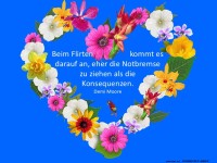 Beim Flirten kommt es