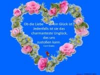 Ob die Liebe ein Glck ist