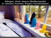Heilkristalle im modernen Design