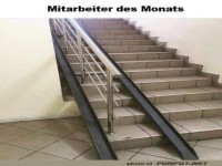 Treppen-Witze auf der �berholspur