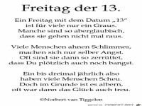Freitag der 13 - 130913