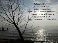 Manchmal dauert es etwas