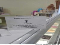 Eine gratis Kugel Eis