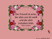 Der Freund ist einer