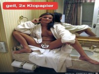 geil, 2 Rollen Klopapier