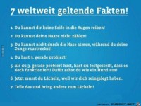 7 weltweit geltende Fakten
