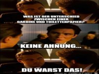 Jetzt wei� ich wer das war