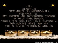 Ich w�nsche euch allen eine sch�ne Weihnachtszeit