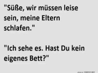 Humorvolles Gespr�ch �ber n�chtliche Ruhe