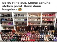 Bereit f�r den Nikolaus-Schuhmarathon!