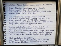 Partykrach bis 3:47 Uhr!