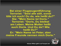 Bei einer Flugzeugentf�hrung