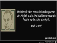 die Erde soll fr�her einmal