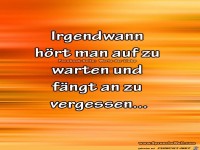 Irgendwann