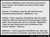 ein kleines M�dchen an der Ampel........