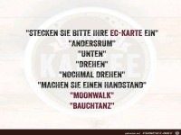 Das Spiel mit der EC-Karte