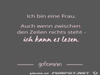 ich bin eine Frau