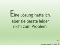 eine Loesung hatte ich