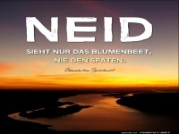 Neid sieht nur