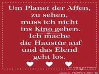 Um Planet der Affen zu sehen