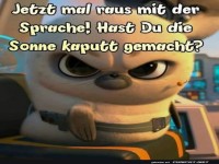 Sonnenr�tsel mit niedlichem Charakter