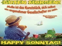 Sonntag: Kuscheltiere und Kaffee!