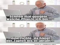 Wenn Opa zum Pflanzendoktor wird