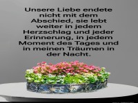 unsere liebe endete nicht