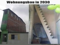 Treppenwitz der Architektur