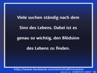 Bloedsinn des Lebens