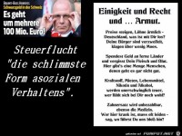 Einigkeit und Recht und Armut