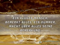 Ein kluger Mensch
