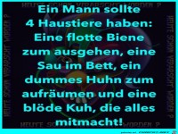 Haustiere der Mnner