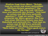 Ehefrau fragt ihren Mann
