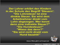 Der Lehrer erklrt den Kindern in der Schule den Begriff...