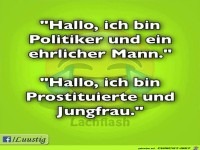Ich bin Politiker
