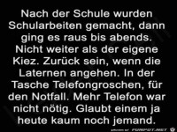 Wer es nicht glaubt, einfach mal Opa und Oma fragen