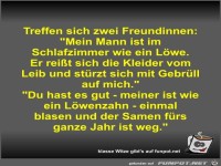 Treffen sich zwei Freundinnen