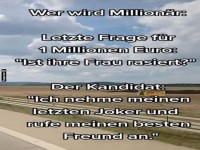 Rasier-Joker auf der Autobahn