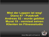 Mist der Lappen ist weg!