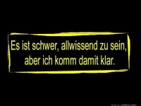 Der Fluch des allwissenden Lebens