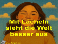 Mit L�cheln sieht die Welt besser aus