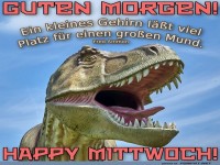 Dino-Spr�che zum Mittwochsmorgen