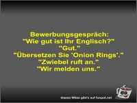 Bewerbungsgespr�ch