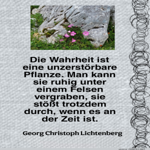 herz-Bild: die wahrheit ist eine unzerst&ouml;rbare