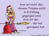 Arm ist nicht der
