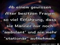 Ab einen gewissen Alter