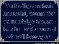 ein Heiligenschein entsteht........