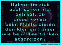 Wie treiben es die Royals